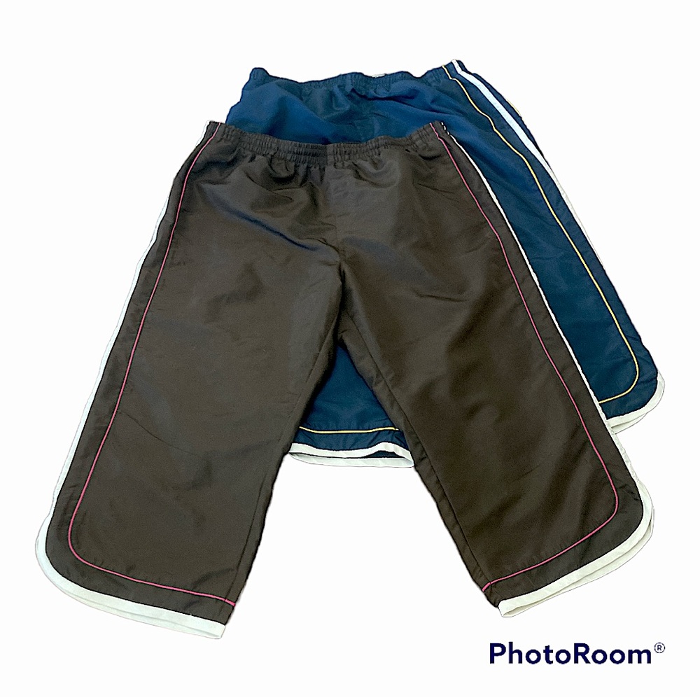 Bundle of Two BCG Athletic Windbreaker Capris